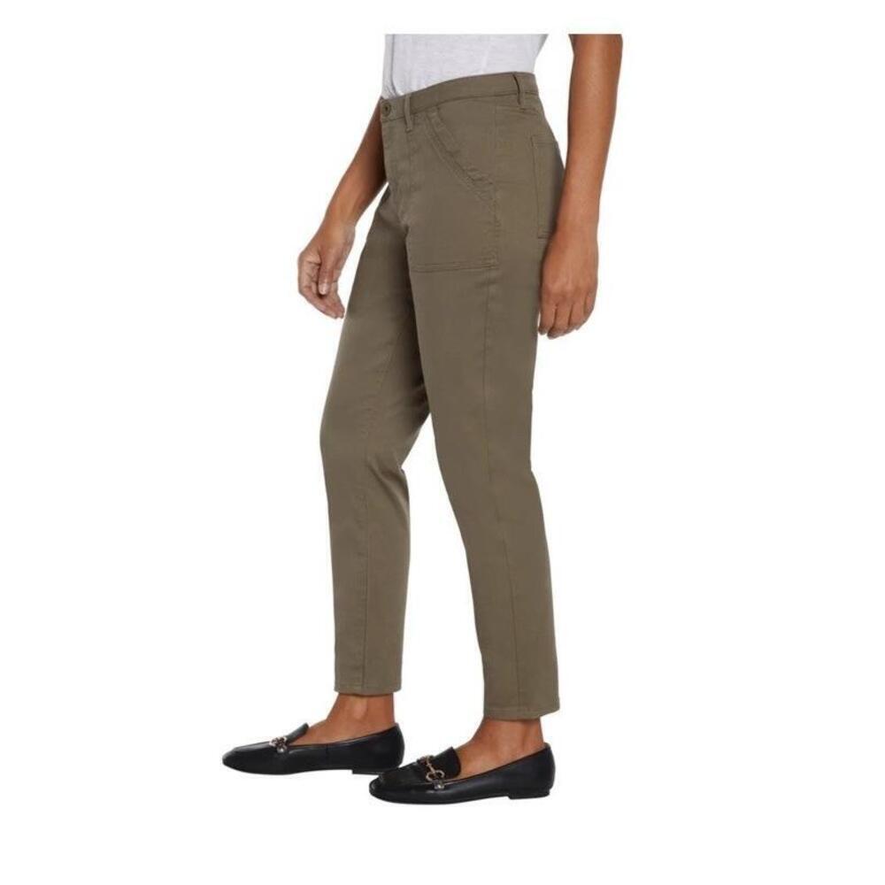 Banana Republic Ladies' High Rise Twill Pant Green Size 8 T9